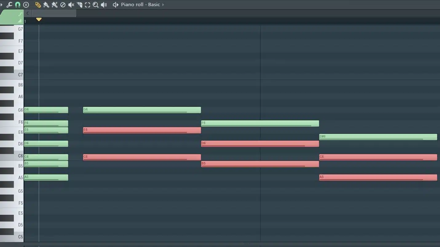 REVERSE CHORDS AFTER - Unison