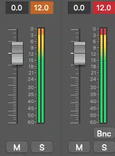 When you're gain staging, watch out for clipping.