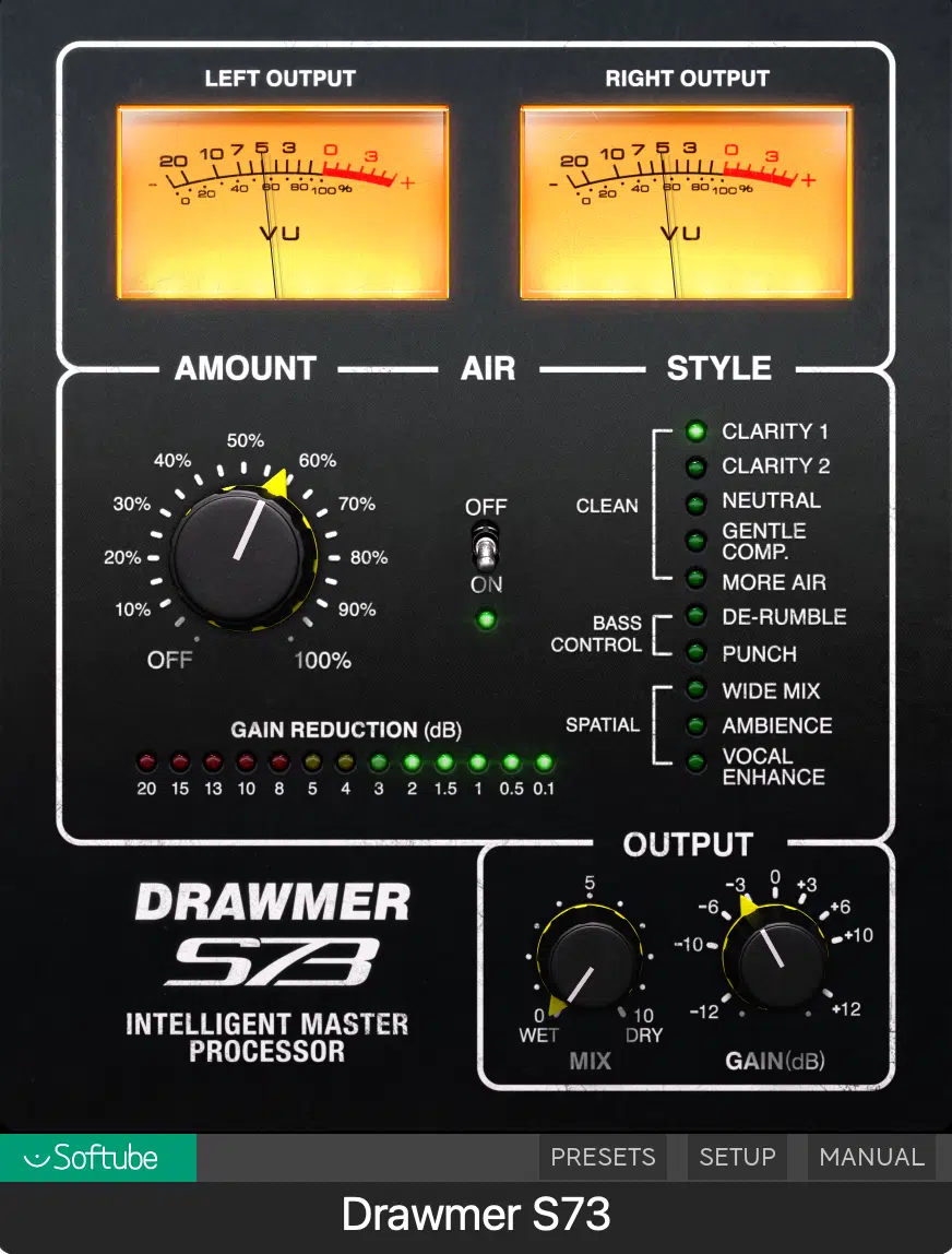 MULTI BAND MASTER LIMITER DRAWMER - Unison