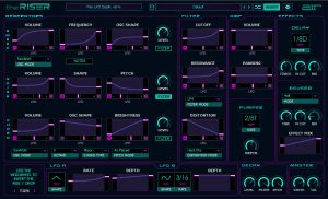 TheRiser ScreenShot - make a beat - Unison Audio