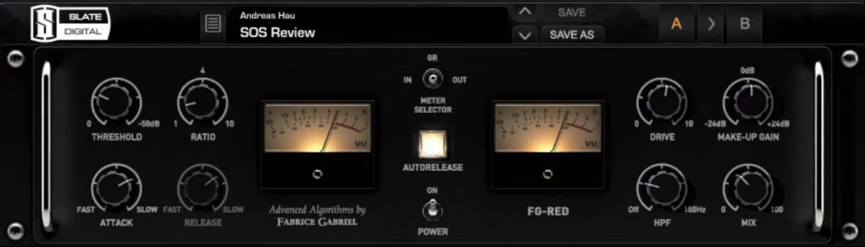 3 Slate Digital Virtual Buss Compressors - Unison