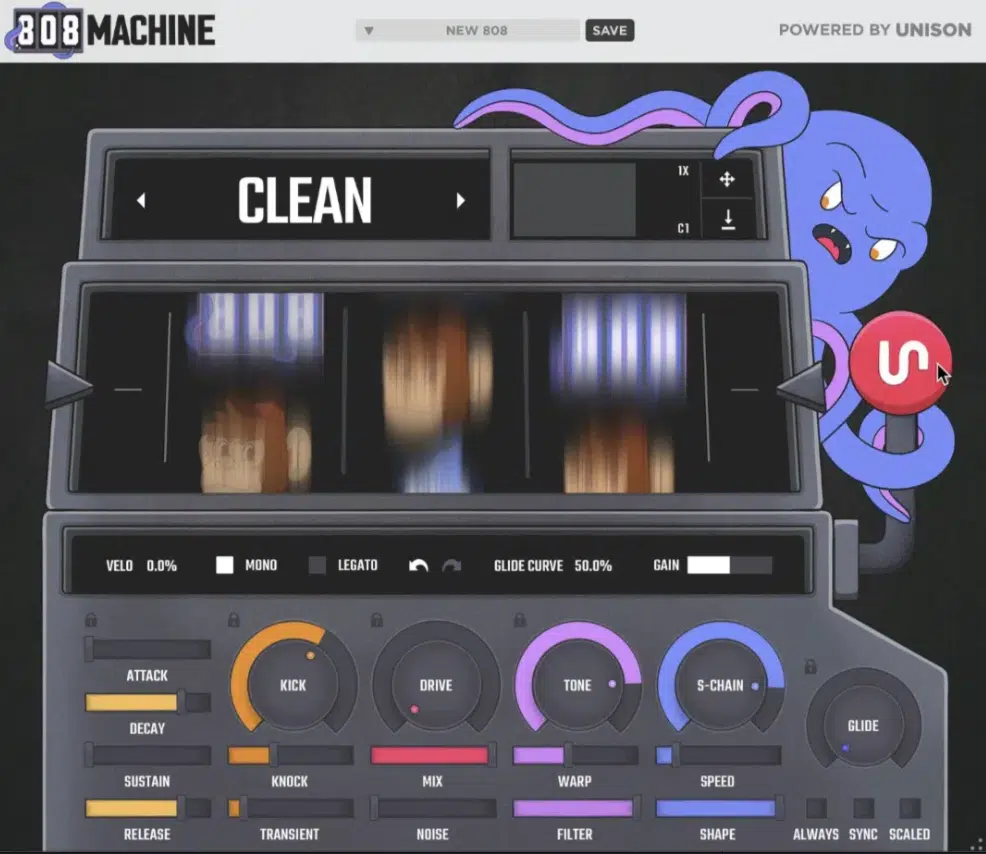808 Machine 1 - Unison