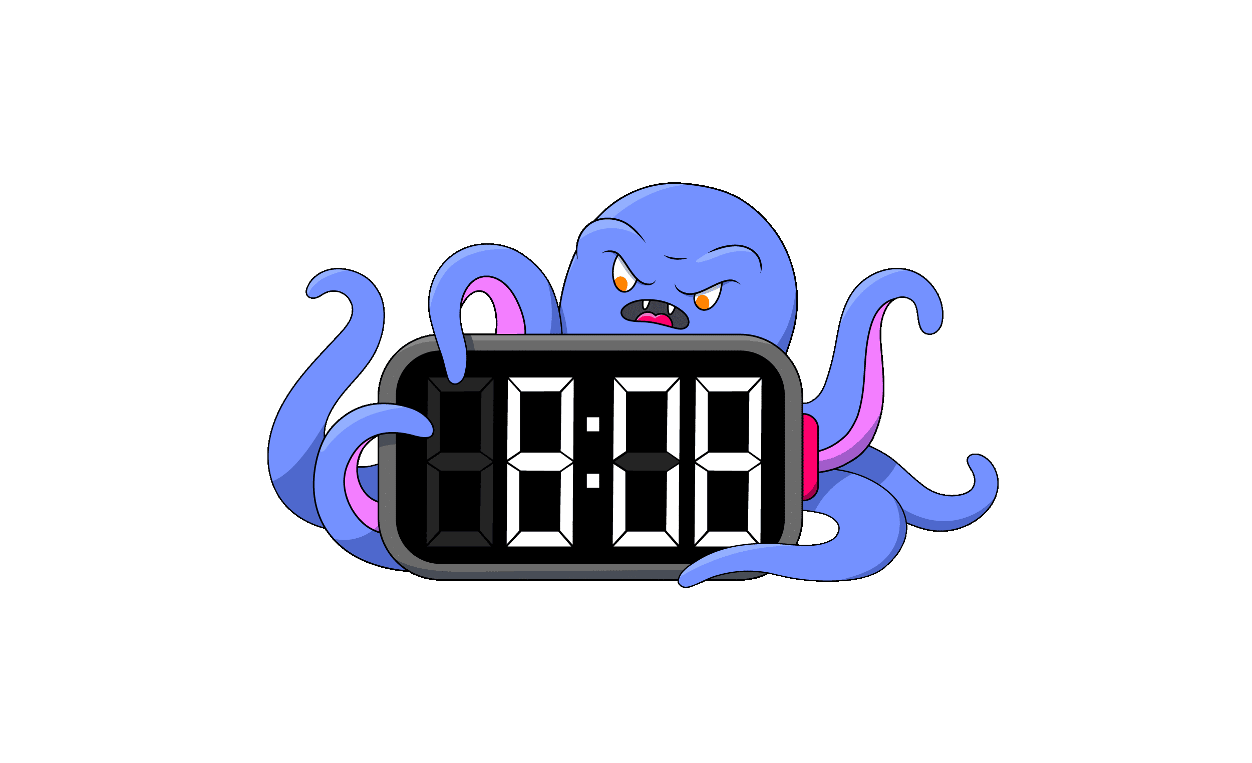 808 Machine Landing Page Clock v2 - Unison