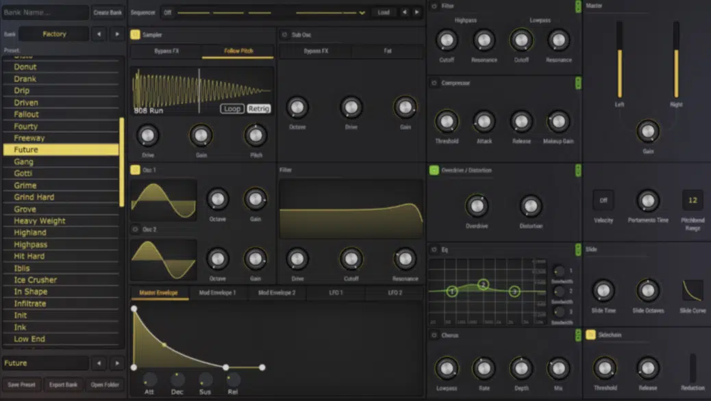 808 sound design