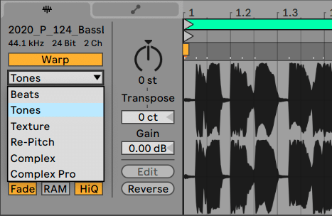 ABLETONS AUDIO MAGIC WARP - Unison