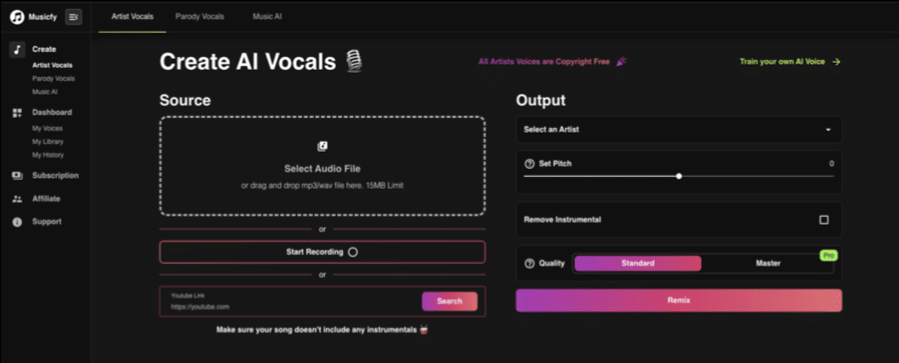 AI songwriting - Unison