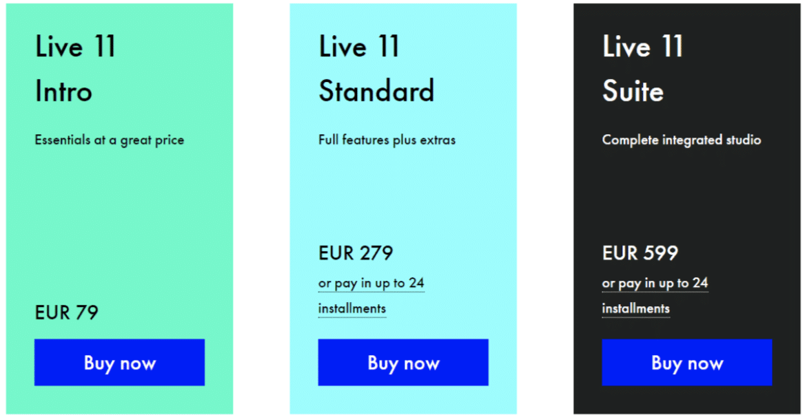 Ableton Live Pricings e1703874829775 - Unison