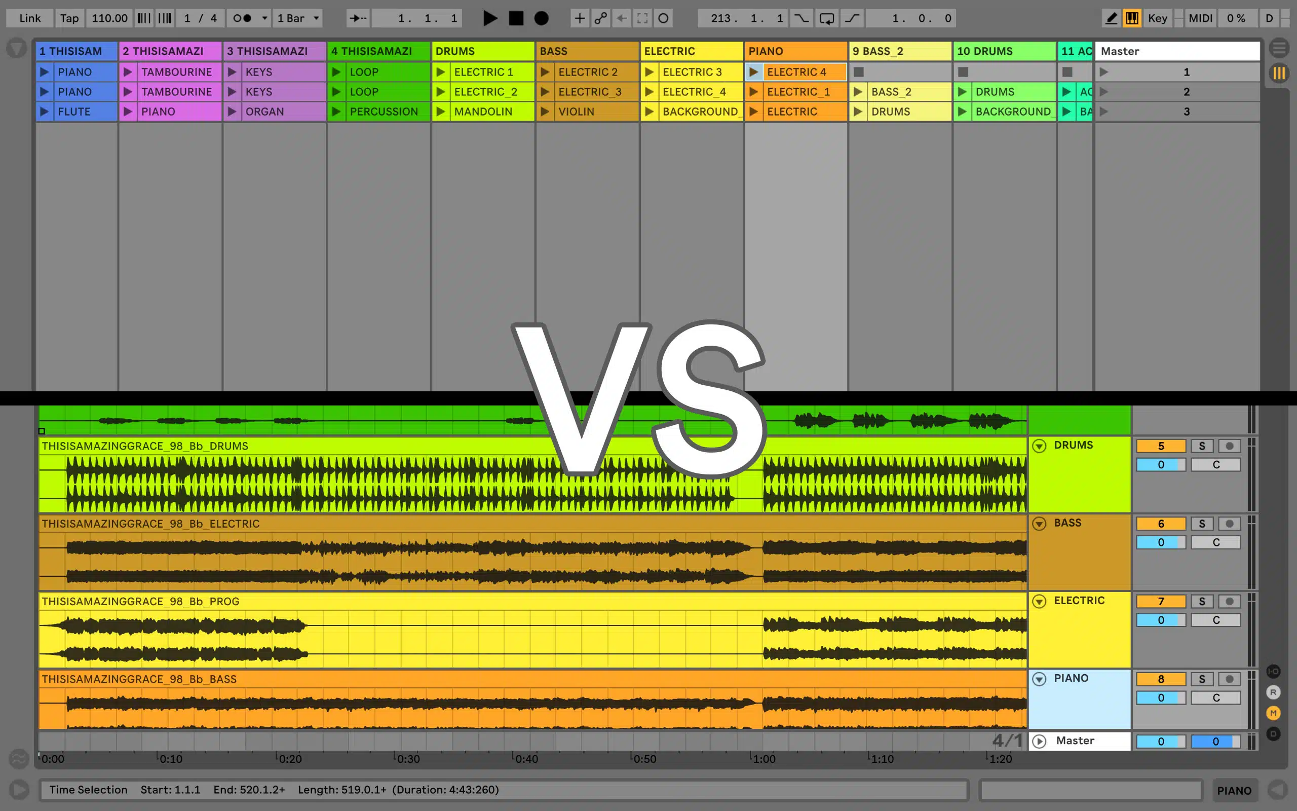 Abletons Arrangement View - Ableton VS FL Studio - Unison Audio