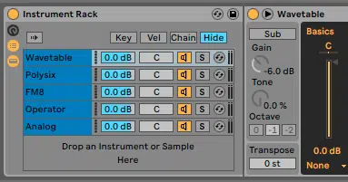 Abletons Instrument Rack - Ableton VS FL Studio - Unison Audio