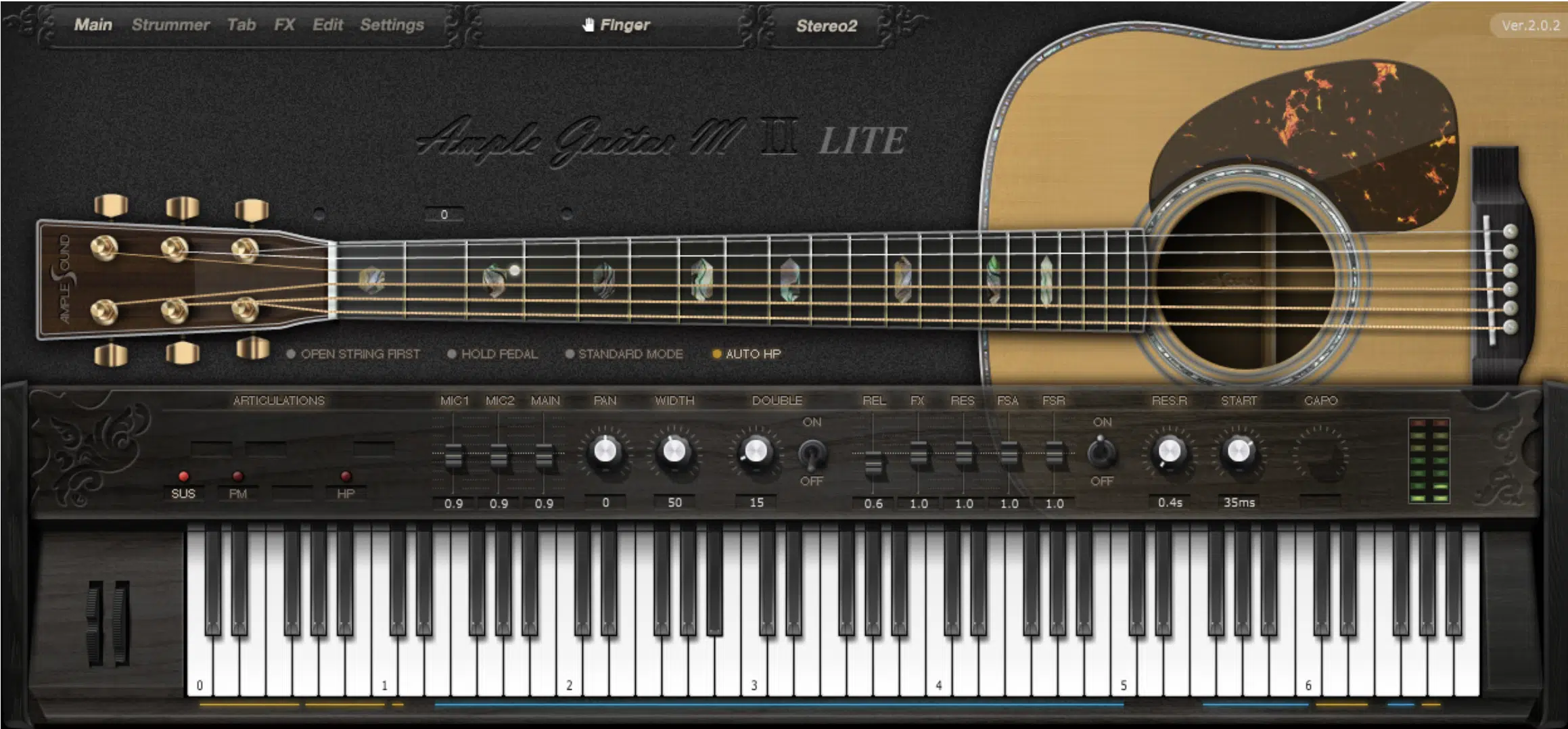 Ample Guitar M II Lite by Ample Sound - Unison