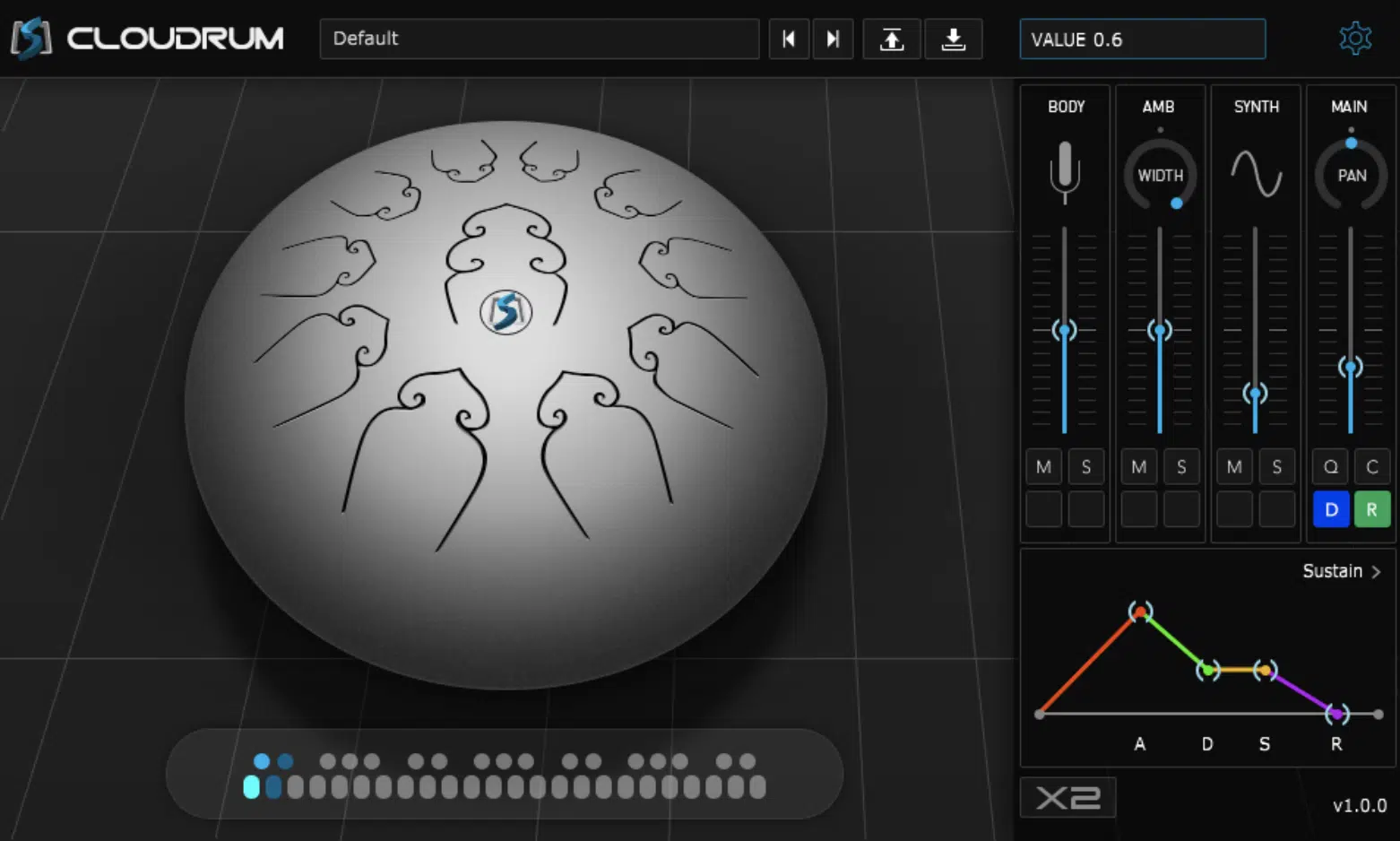 Ample Percussion Cloudrum - Unison