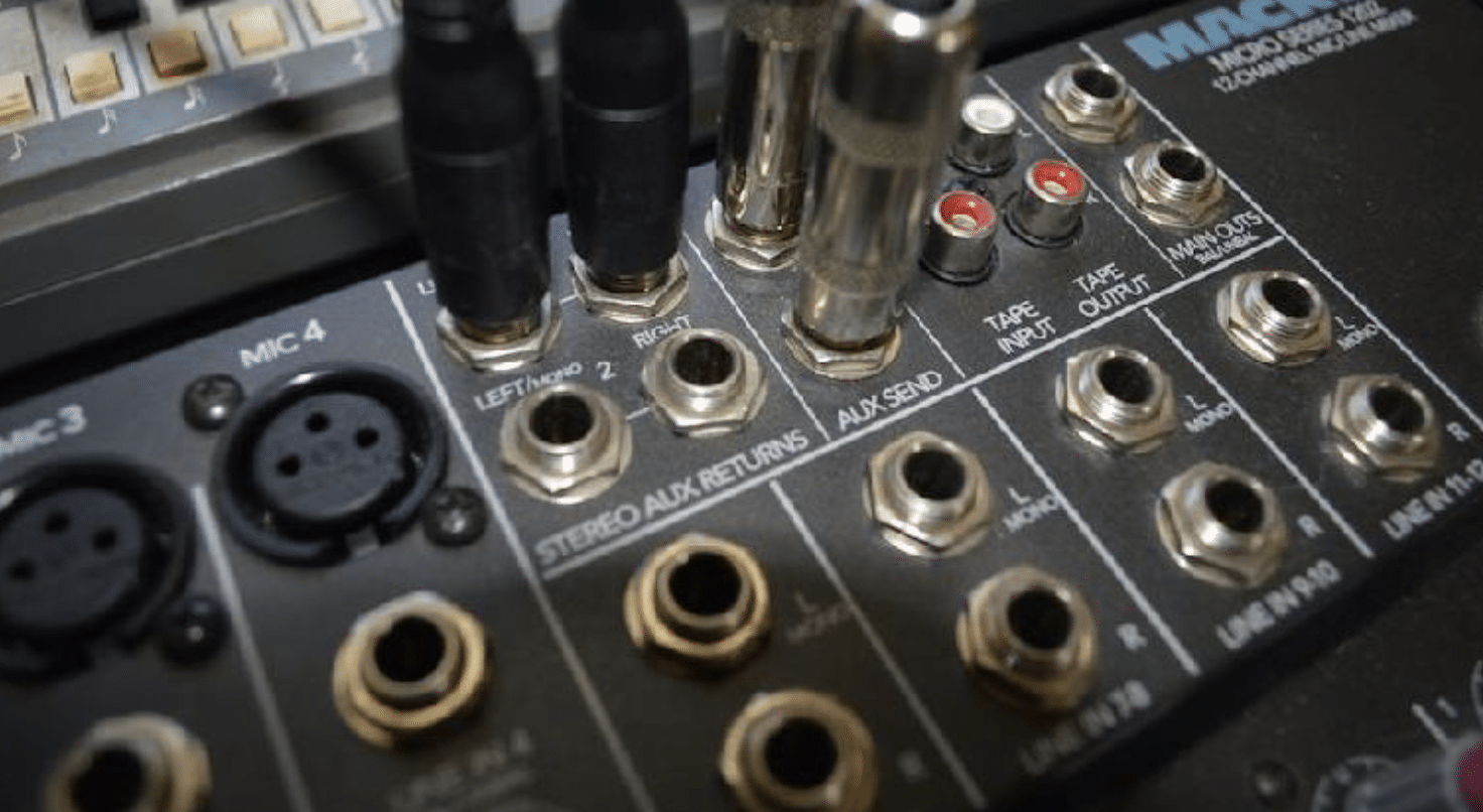 Analog Mixer AUX Sends - Unison