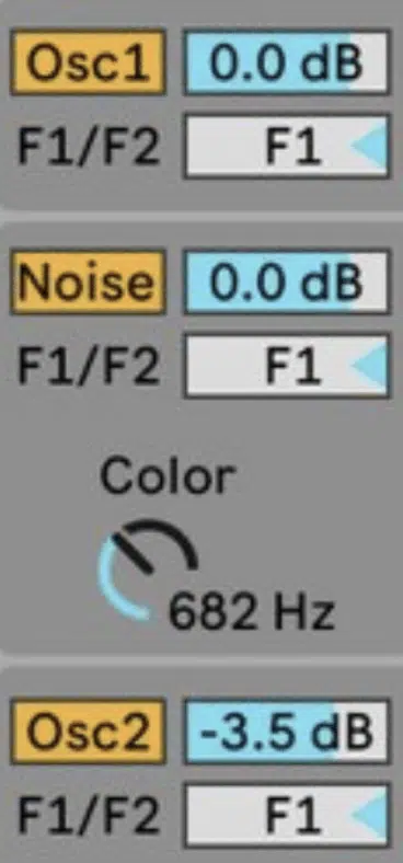 Analog Oscillators - Unison