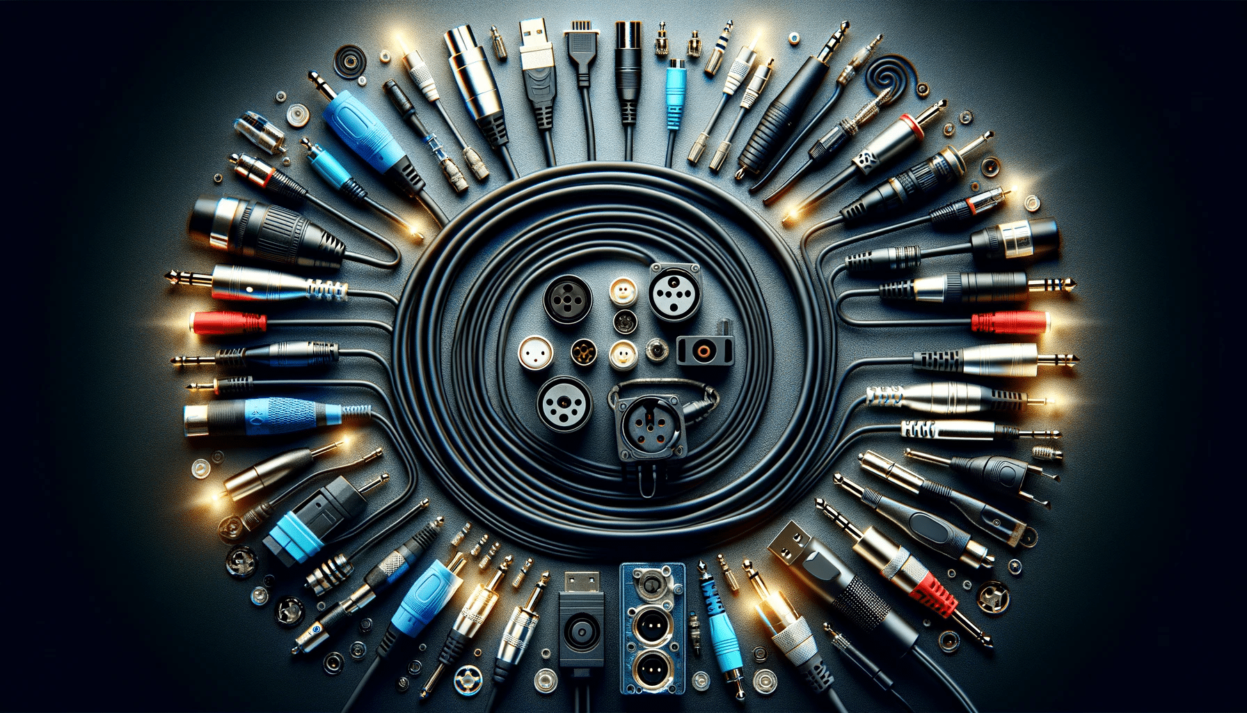 types of audio cables