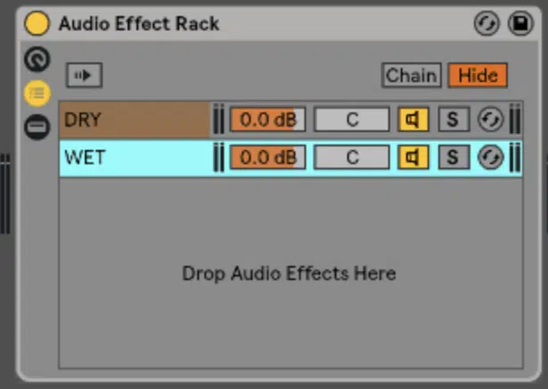 Audio Effect Rack - Unison