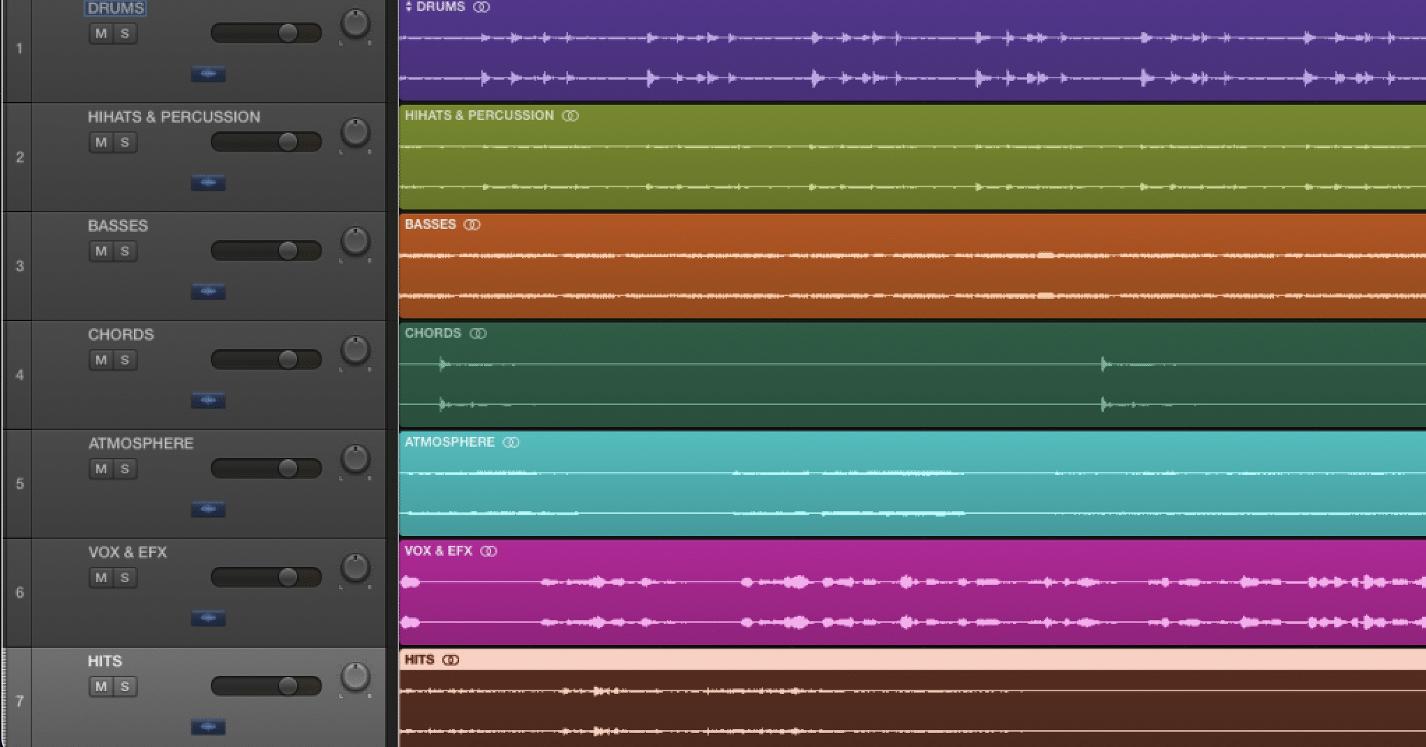 Audio Stems 1 - Unison