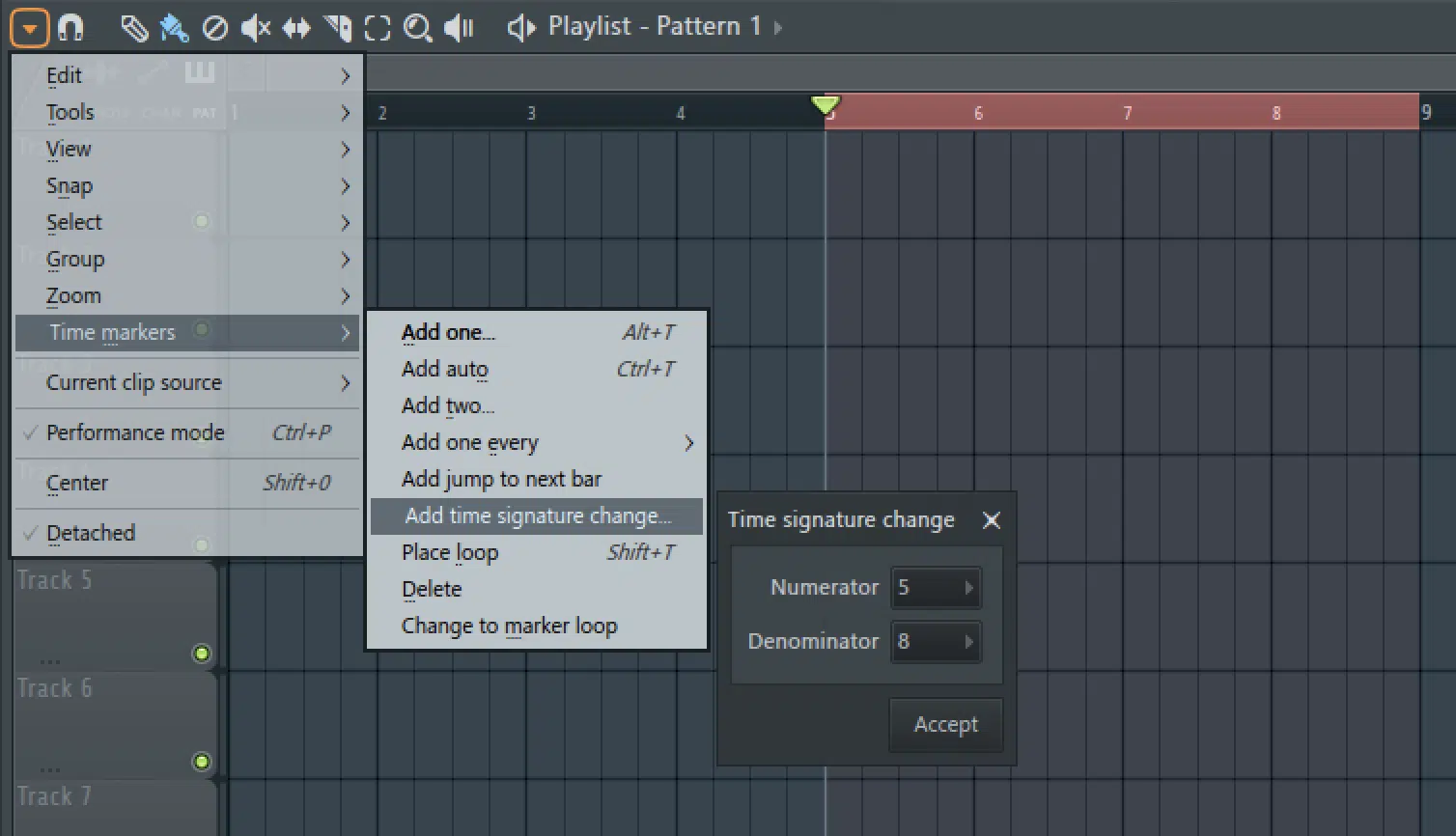 Automating time signatures - Unison