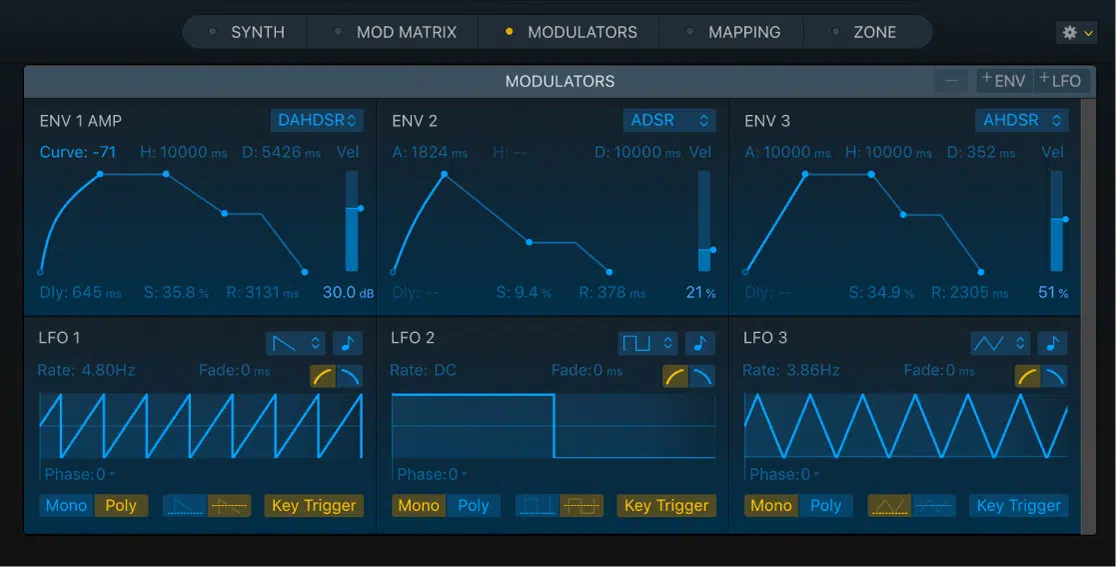 BASIC LFO SECTION - Unison