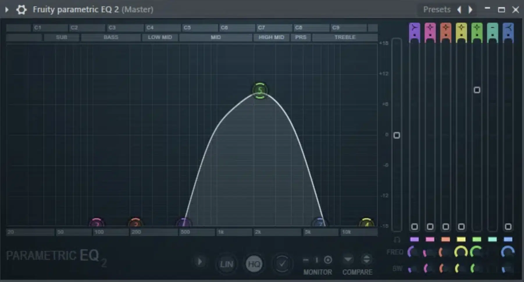 Band Pass Telephone Effect - Unison