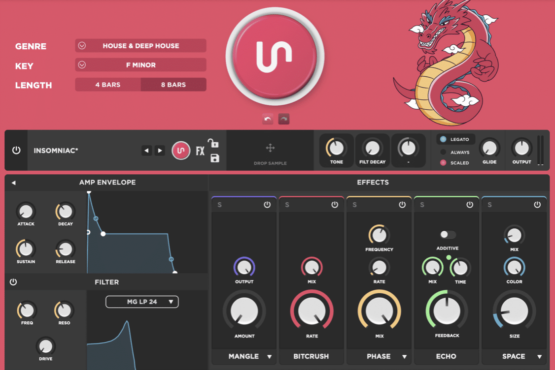 Bass Dragon Effects FX - Unison