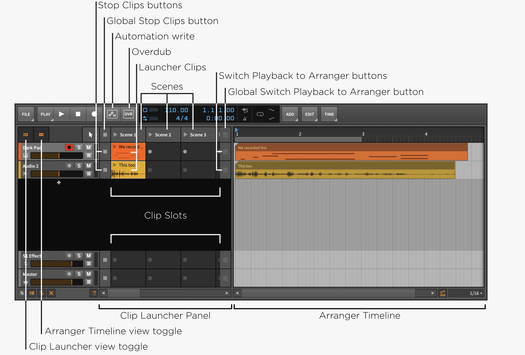 Bitwig Clip Launcher - Unison