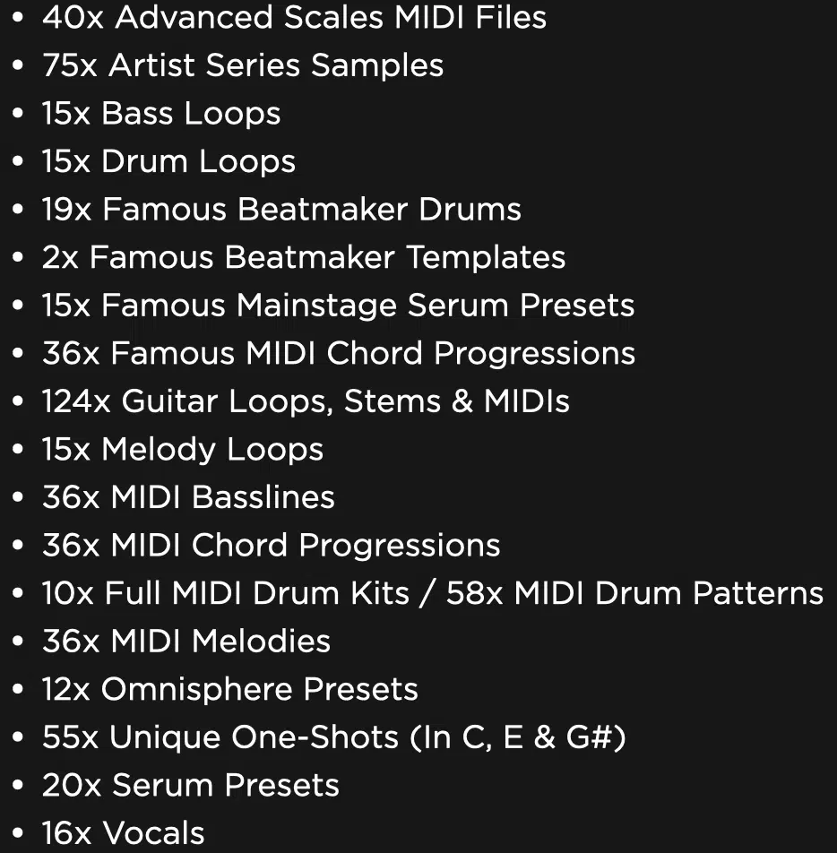 Black Friday Pack Breakdown - Unison