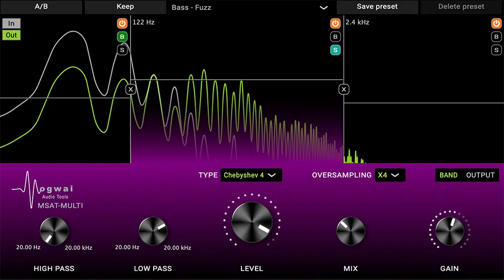 Blending Dry Wet Signals for More Control - Unison