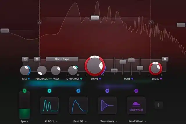 Blending with Dry Signal - Unison