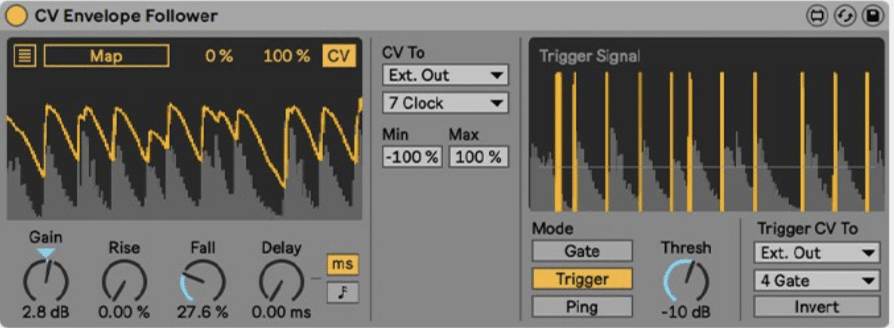 CV Envelope Follower - Unison