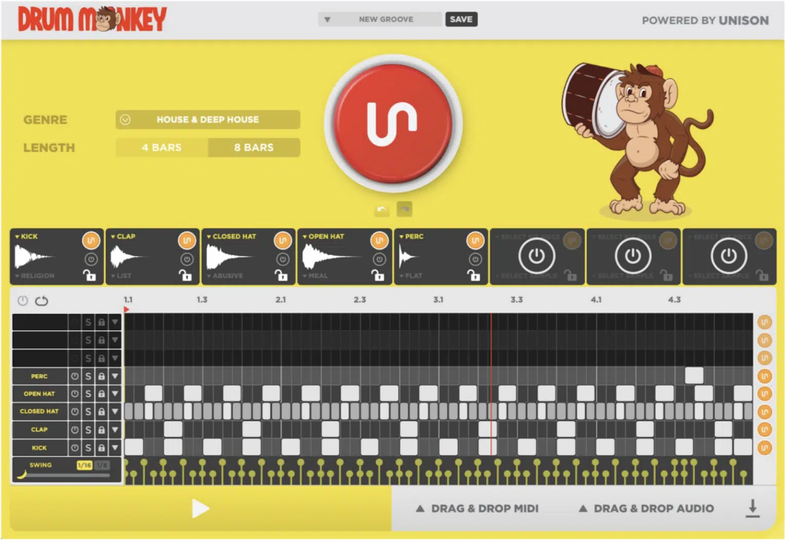 Captivating Hi Hat Pattern - Unison