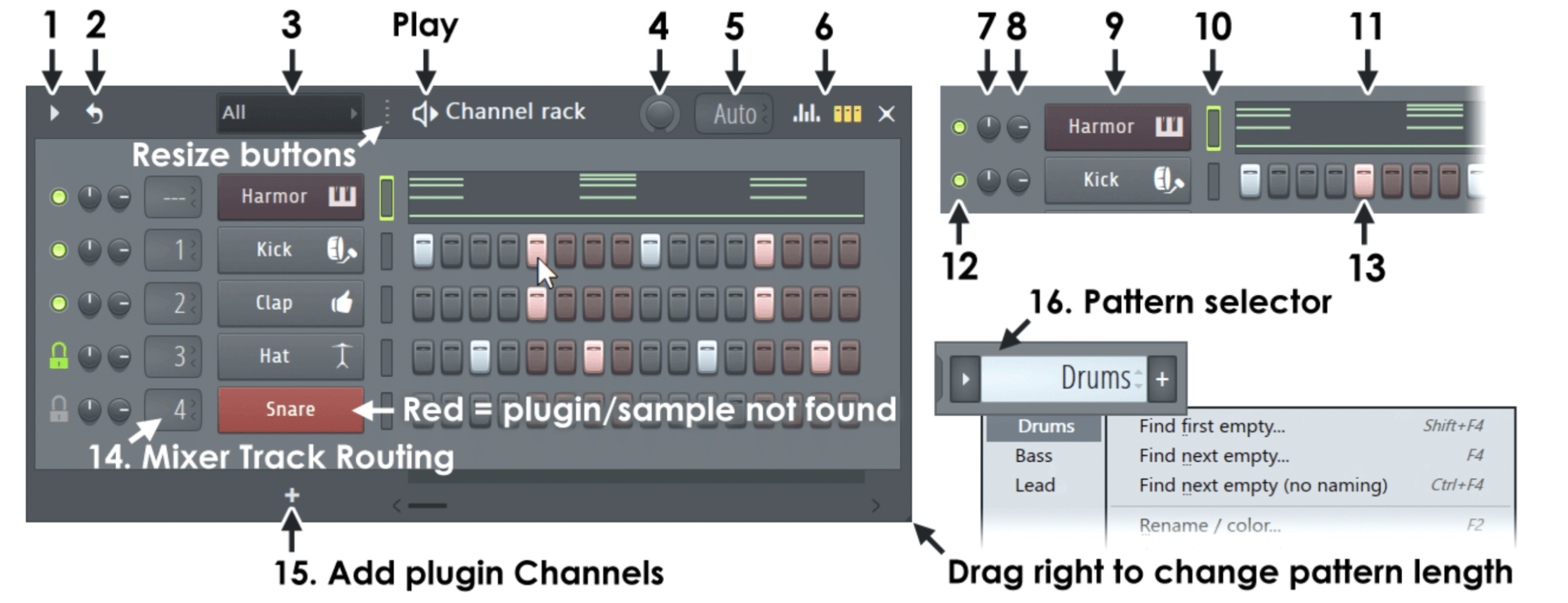 Как открыть channel rack. Channel Rack FL Studio. Step Sequencer в FL Studio. Секвенсор FL Studio. Как добавить channel Rack.