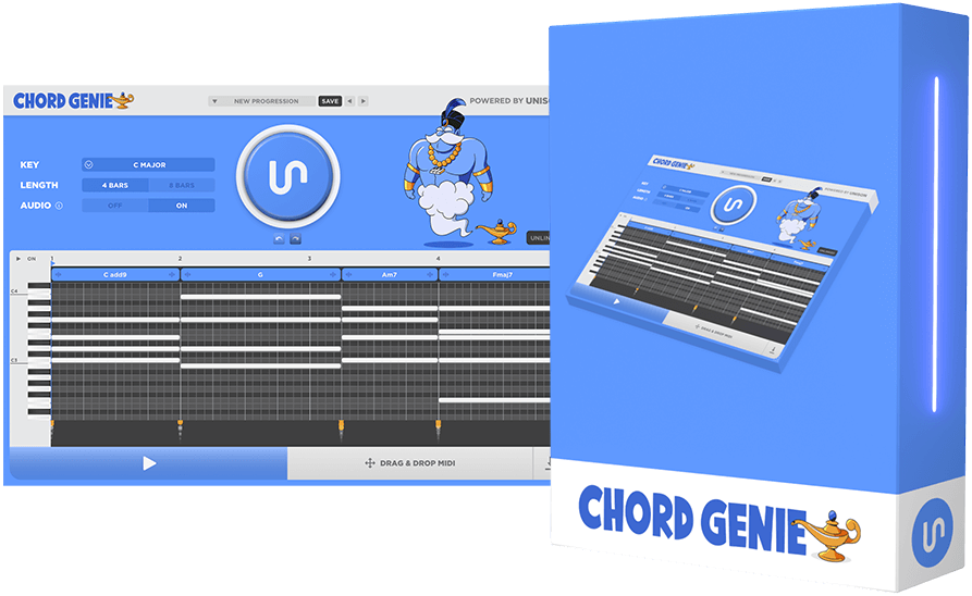 Chord Genie Plugin Box TinyPNG - Unison