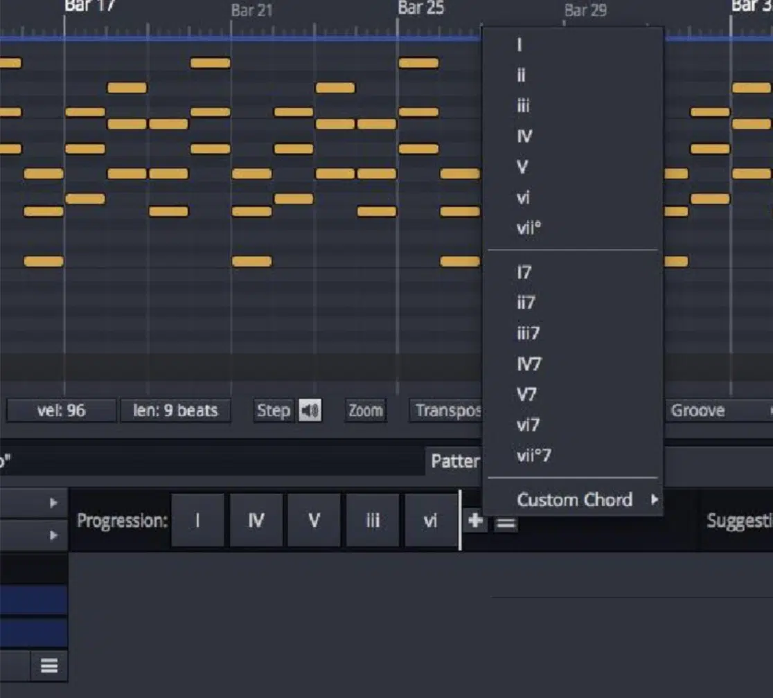 Chord Progressions DAW - Unison