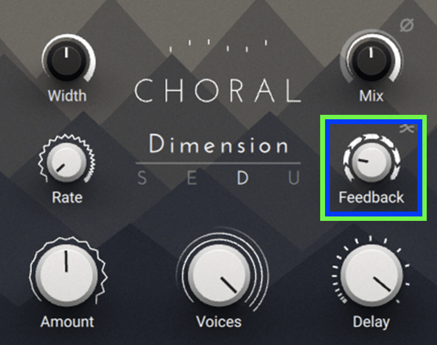 Chorus Effect Feedback - Unison