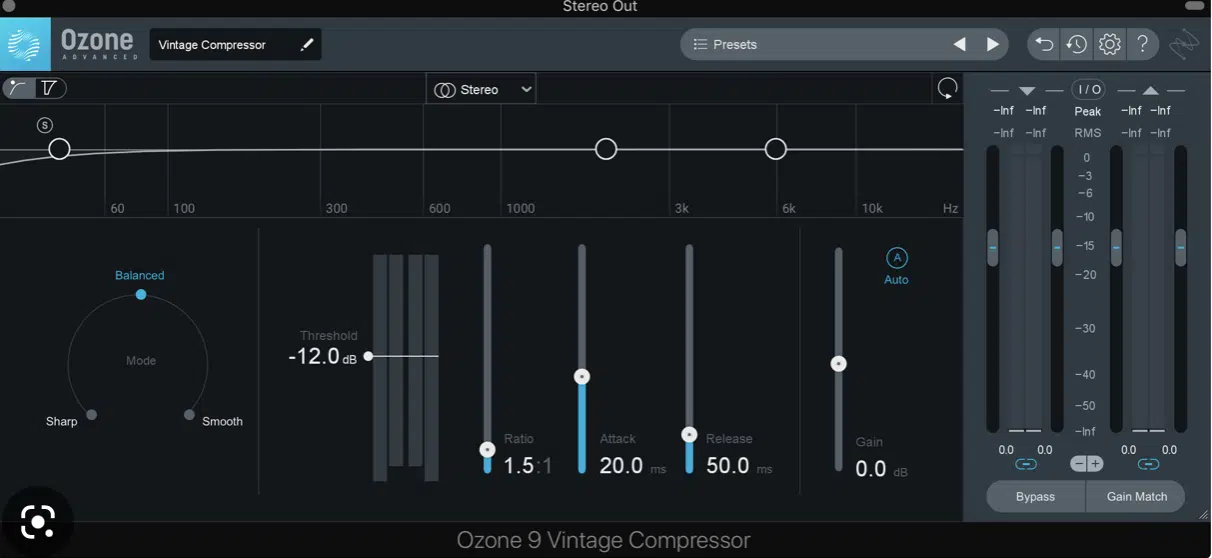 Compression During Master - Unison