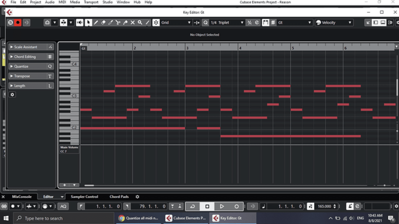 Cubase MIDI - Unison