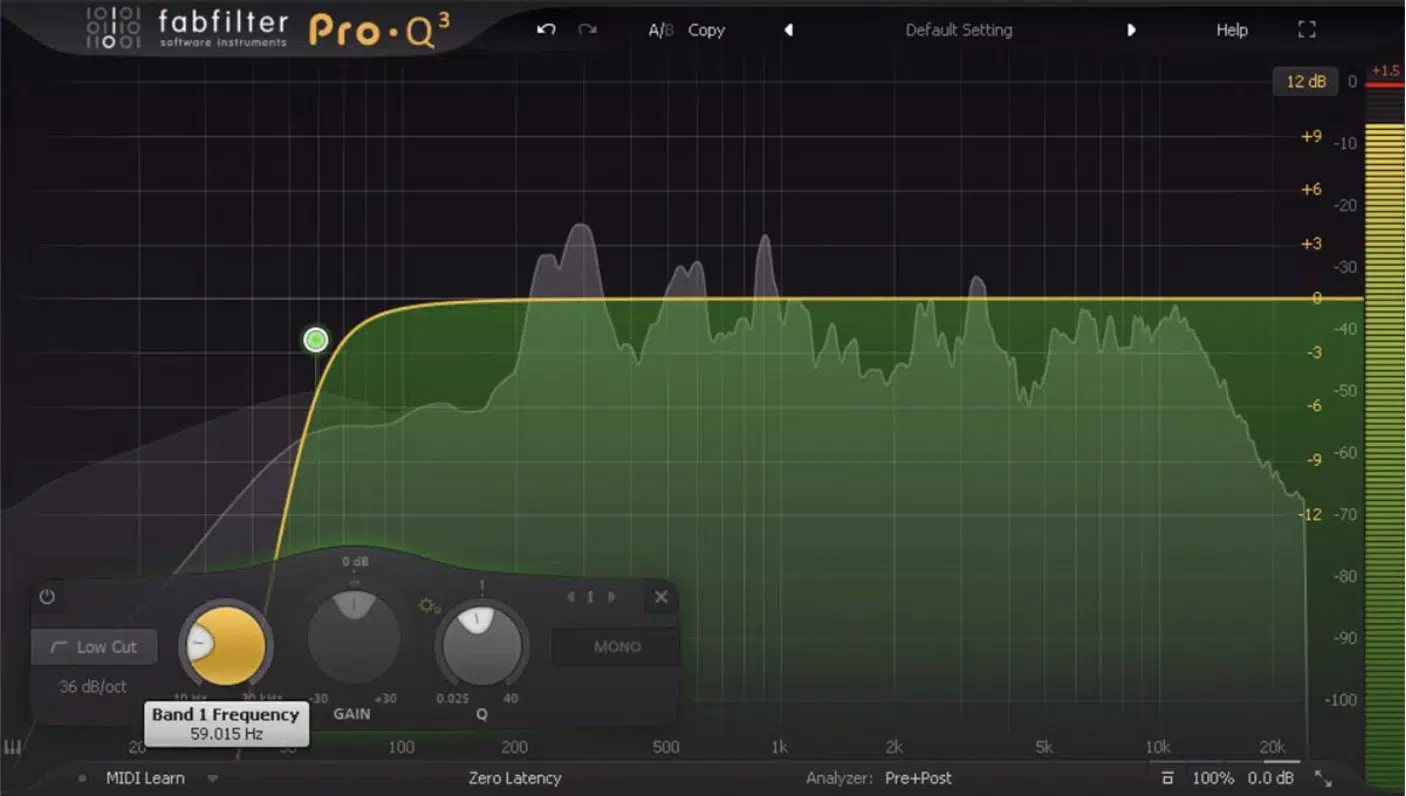 Cutoff Frequency 2 - Unison