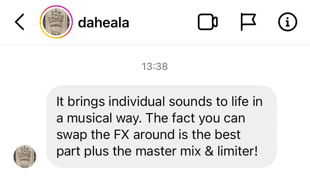DaHeala Testimonial 1 - Unison Audio