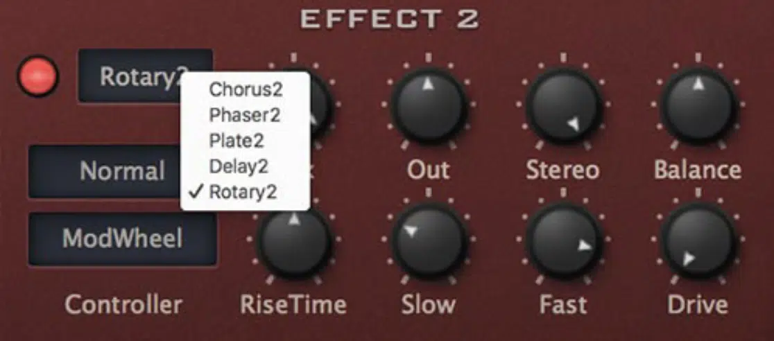 Diva Effects Panel - Unison