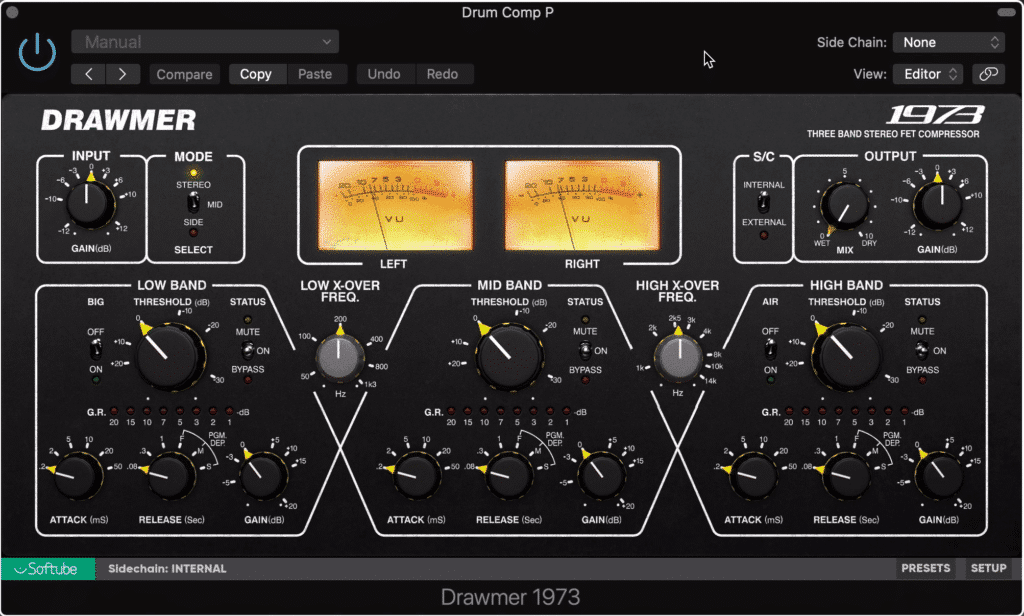 Drum Bus Compression vs. Individual Track Compression - Unison