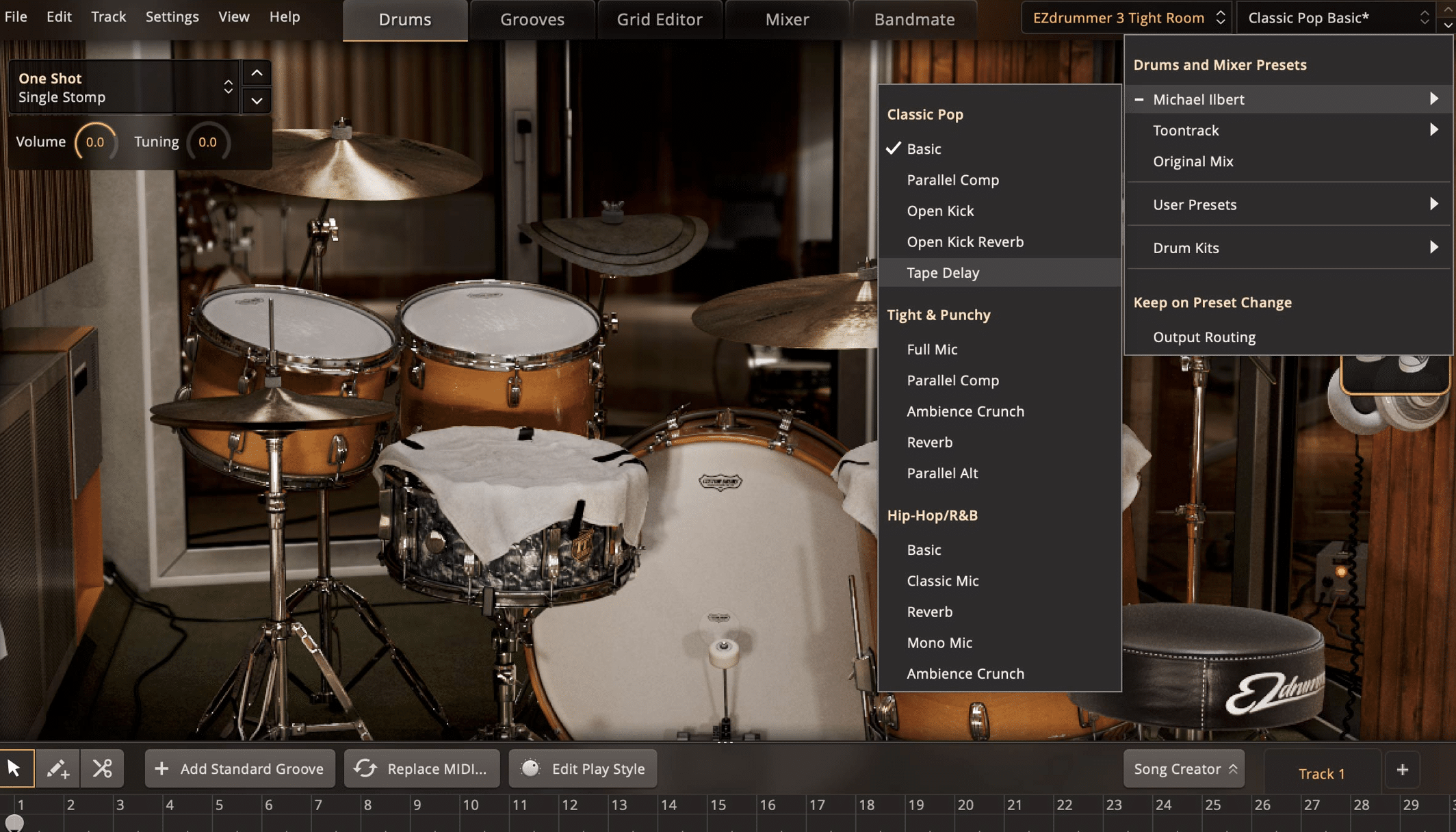 Drum Kit View - Unison