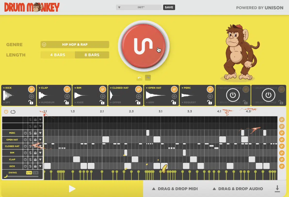 Drum Monkey Generate e1688763905783 - Unison