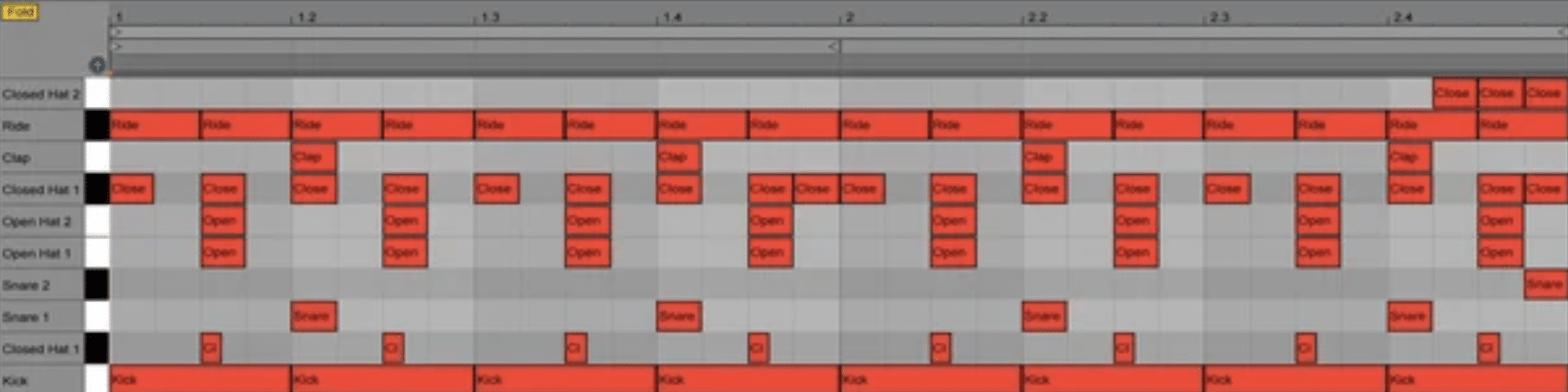 Drum Syncopation - Unison