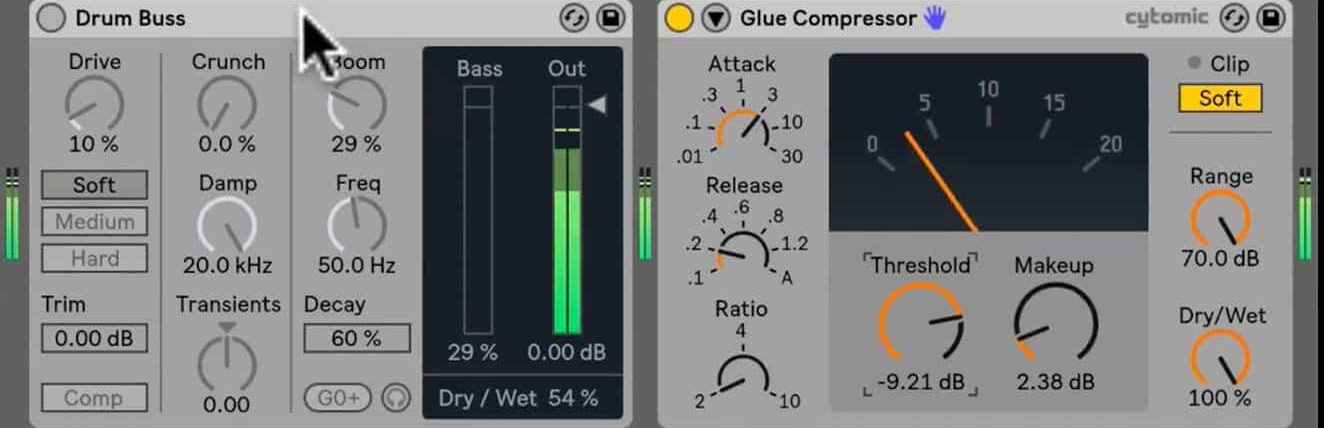 drum bus compression