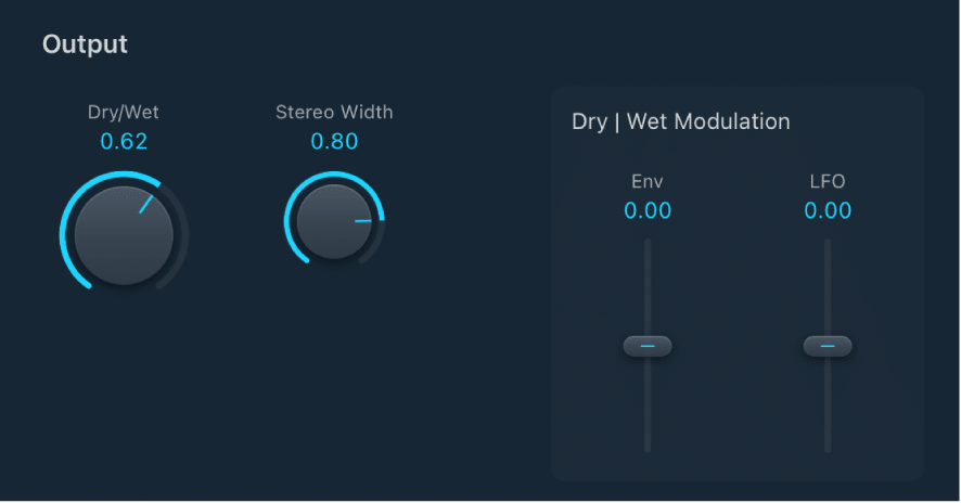 DryWet FX Morphing Between Sections - Unison