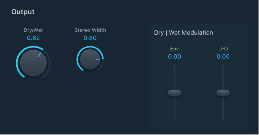 DryWet FX Morphing Between Sections - Unison