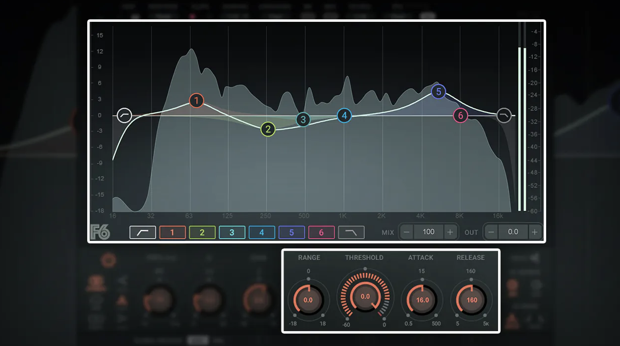 Dynamic EQ parameters - Unison