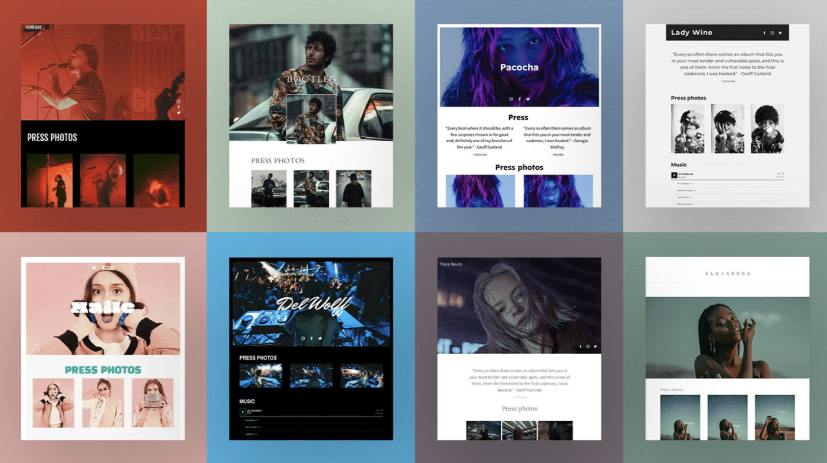EPK layout - Unison