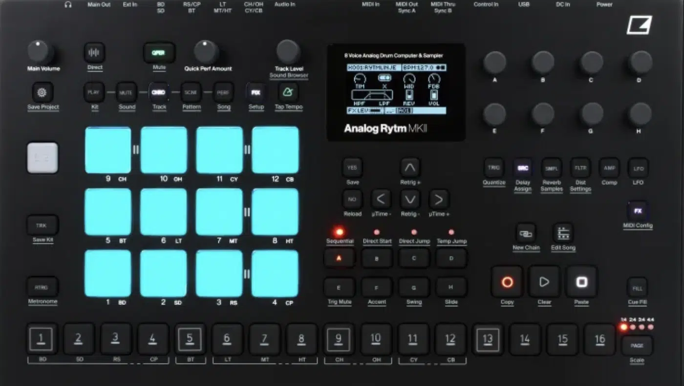 Elektron Analog Rytm MkII 2 - Unison