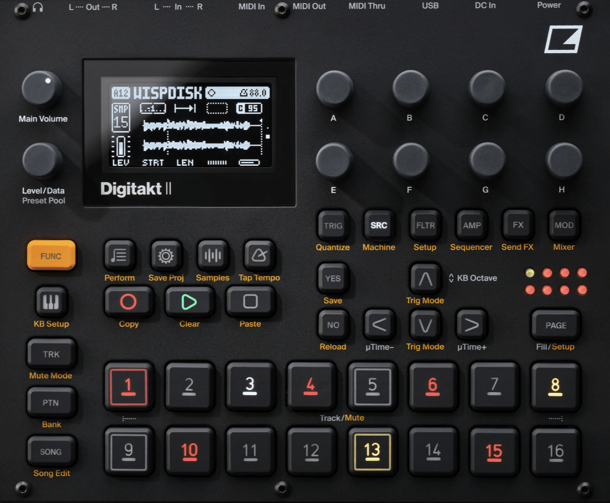 Elektron Digitakt II - Unison